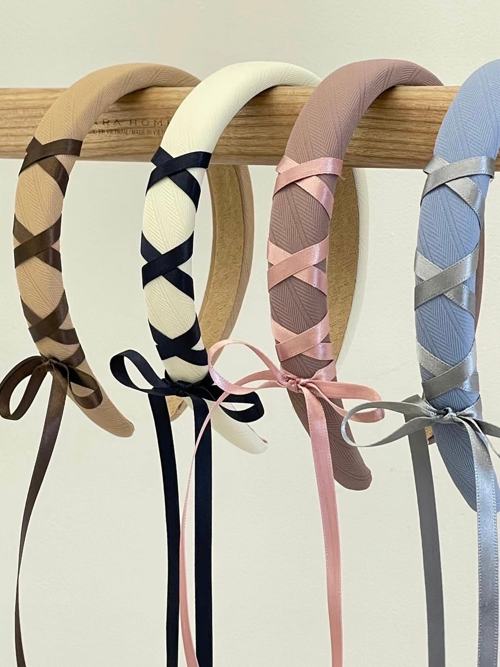 氣質感絲帶蝴蝶結髮箍