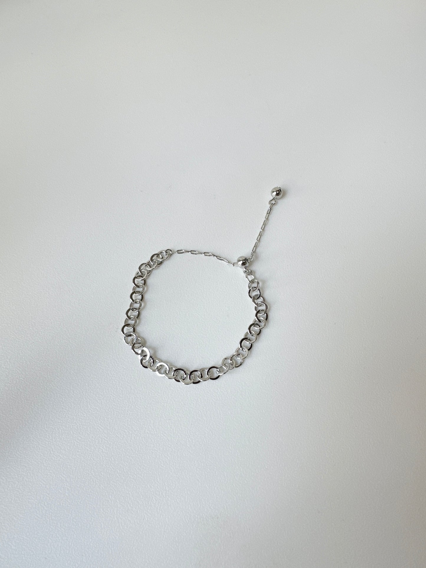 自由調長度!小圓扣扣手鏈