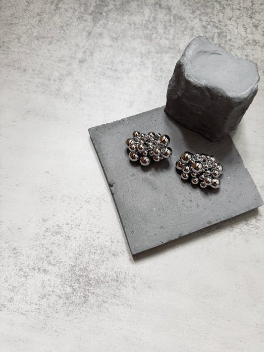 滿滿的銀珠EARRING