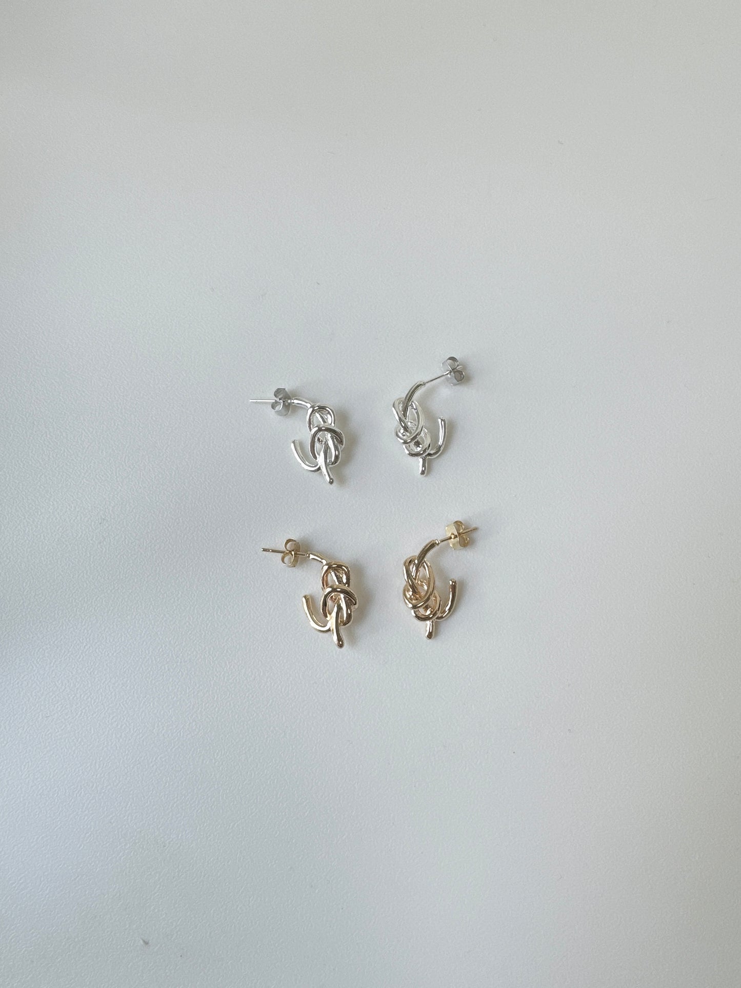 簡約系列~半彎圍圈小耳環