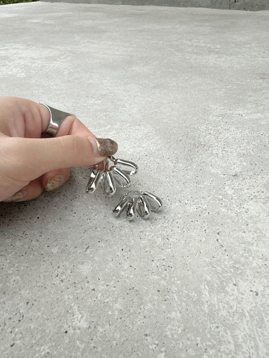 特別圈圈傘型耳環