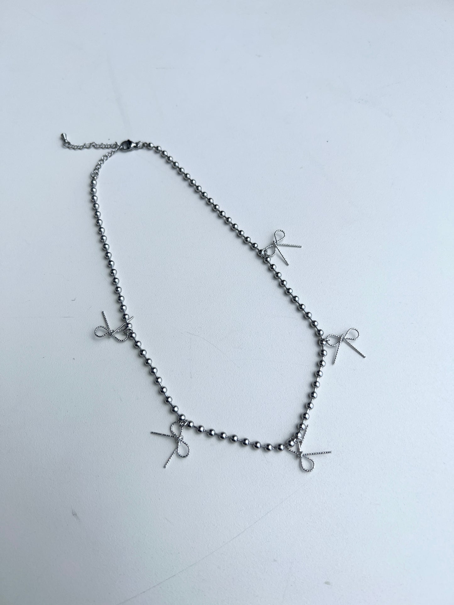 幼珠珠小蝴蝶頸鏈