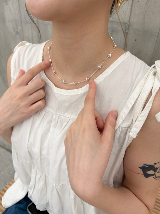 形狀點點頸鏈(星形/ 心形)