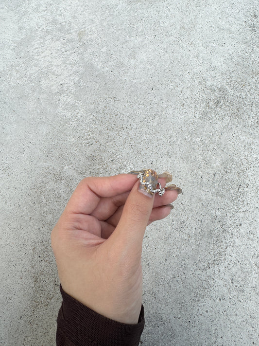 BASIC 點點幼波浪RING