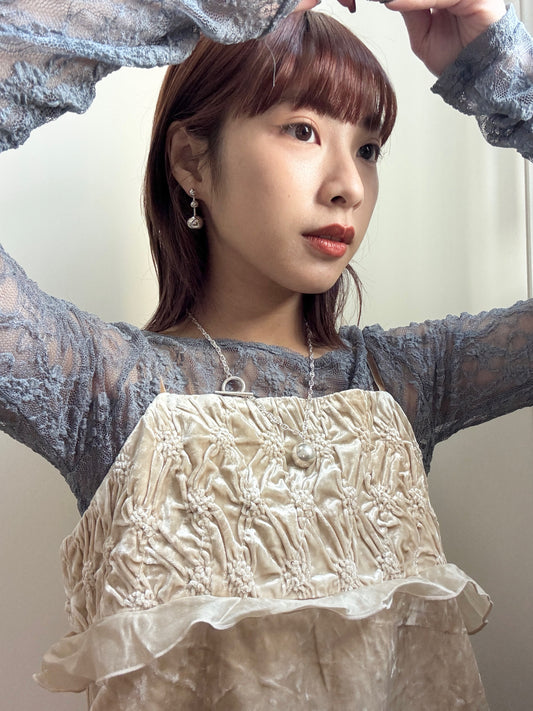 BASIC系列~3 BALLBALL EARRINGS