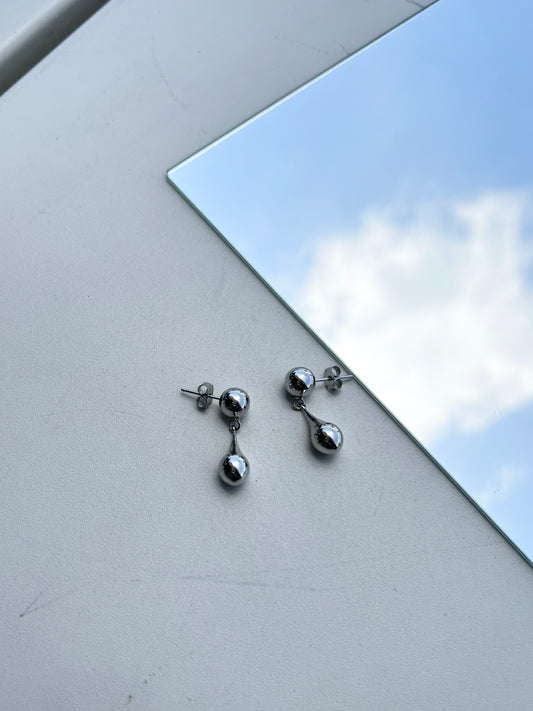 珠珠小水滴耳環