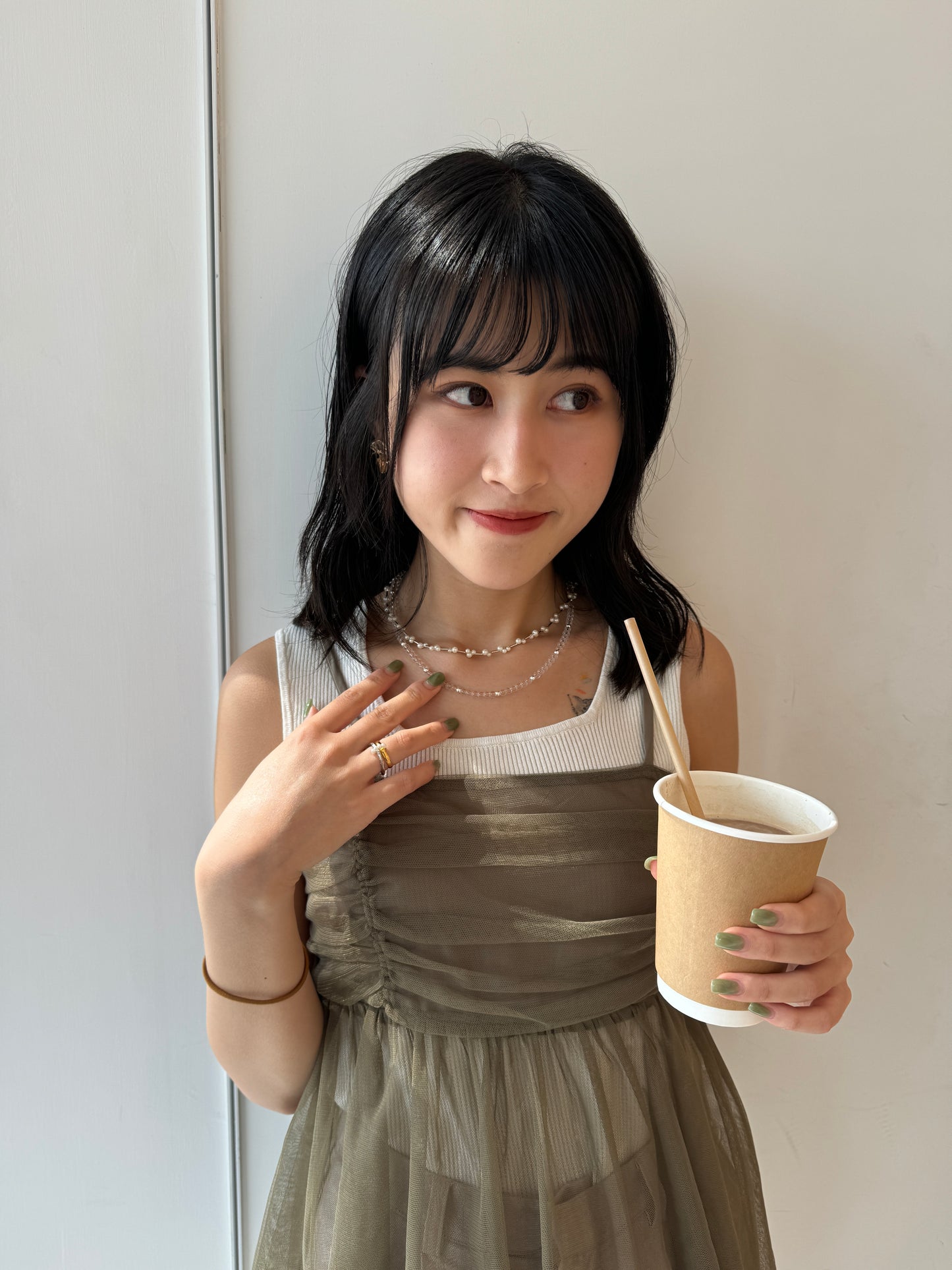 推~珍珠串串幼頸鏈