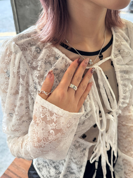 基礎款!簡約不規則珠珠頸鏈