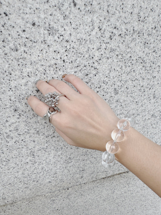 透明感珠珠手鏈~