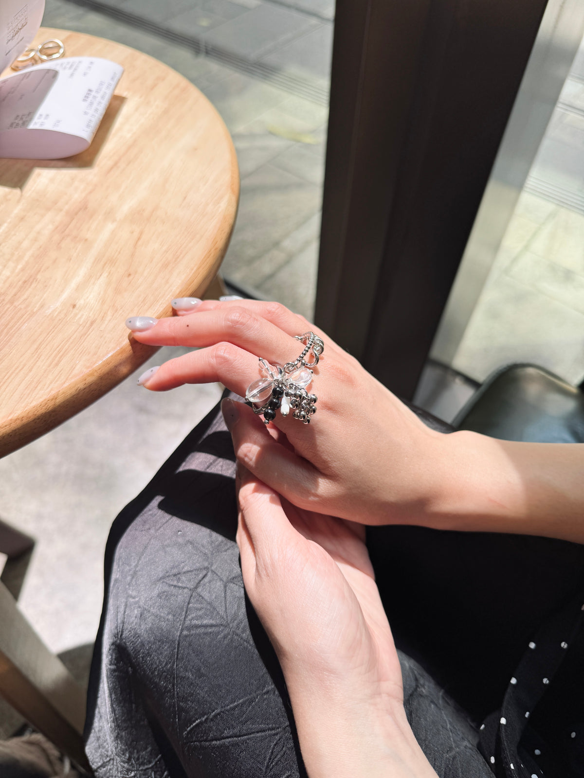 超美!日系感雜錦珠珠RING