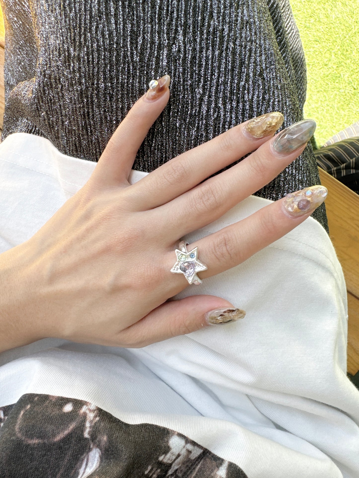 寶石形狀RING(心心/星形)