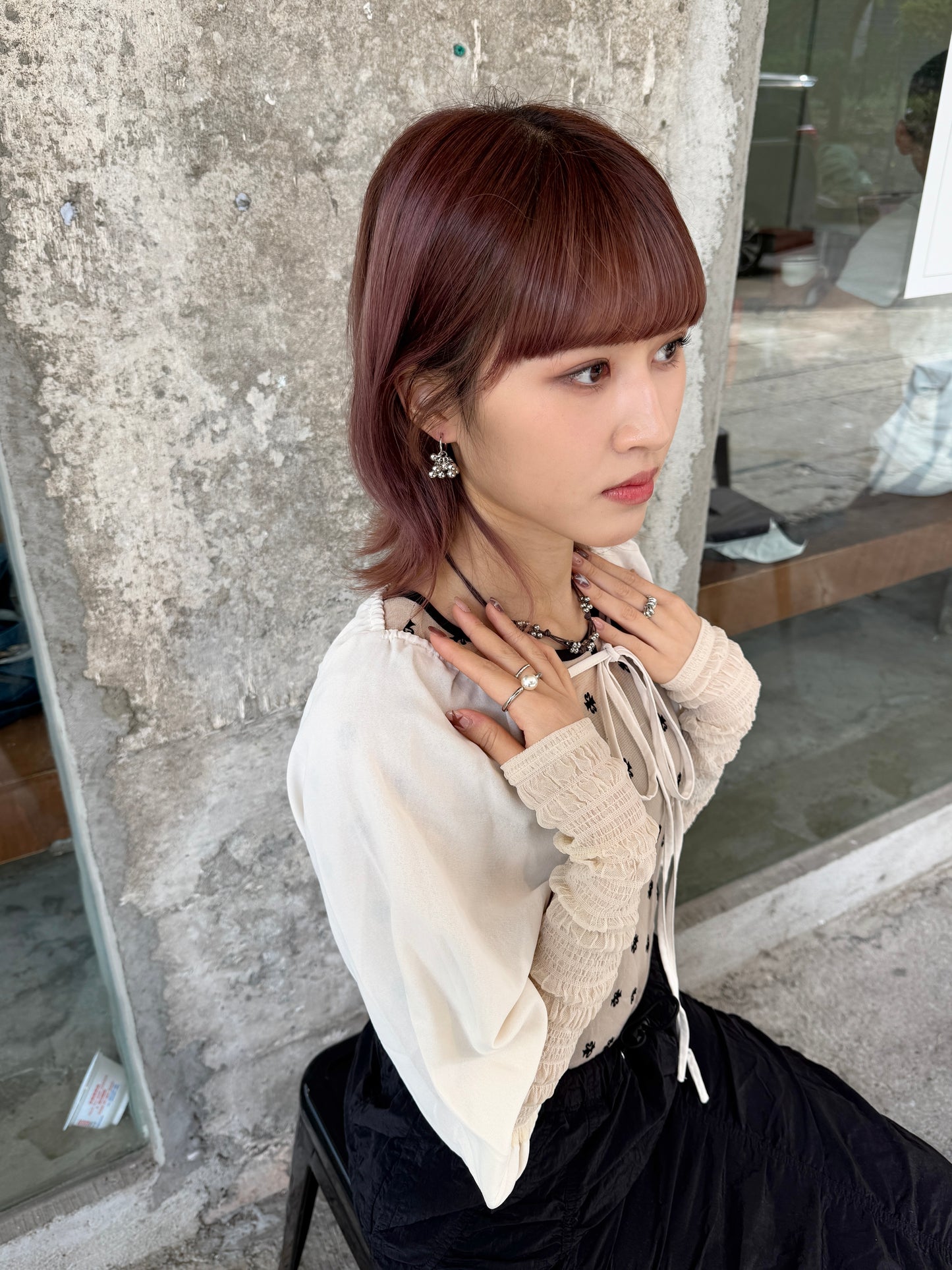 簡約BALLBALL EARRING