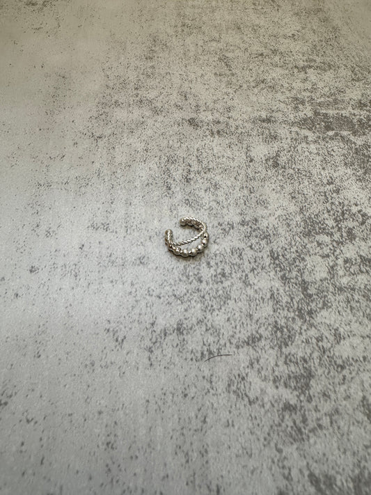 霧面點點復古EARCUFF