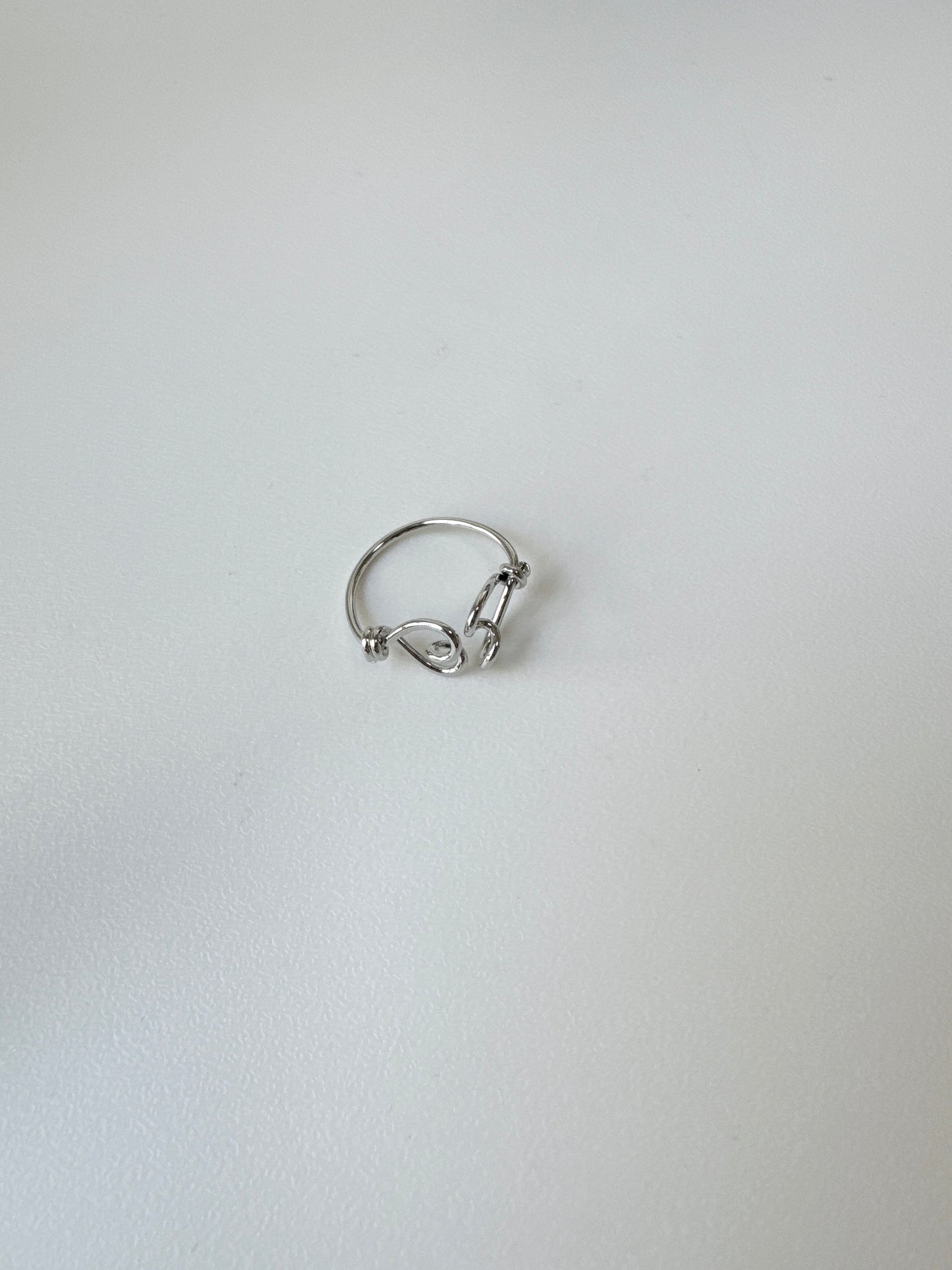 可微調SIZE! 雙心心RING