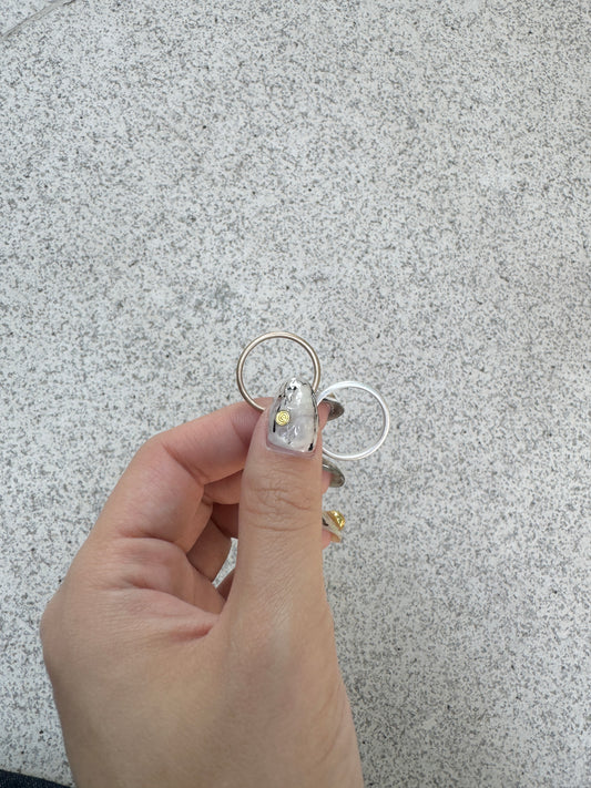 手指幼女生可入手~!霧面幼圈RING