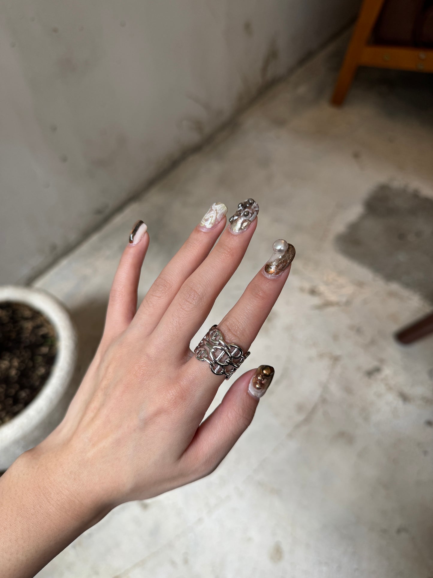 自留♡₊⁺ 自留扣扣粗RING
