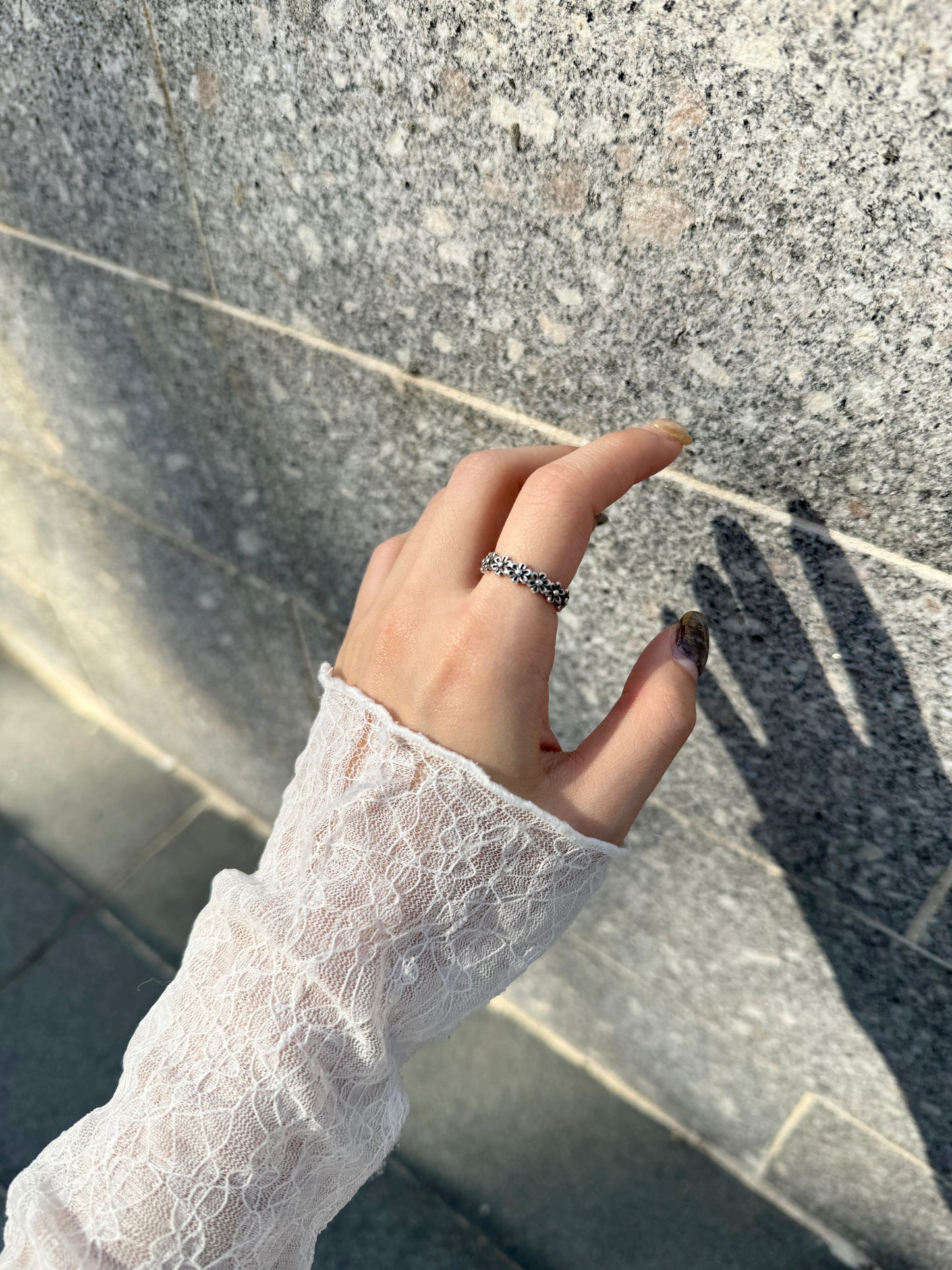 粒粒花開口幼RING