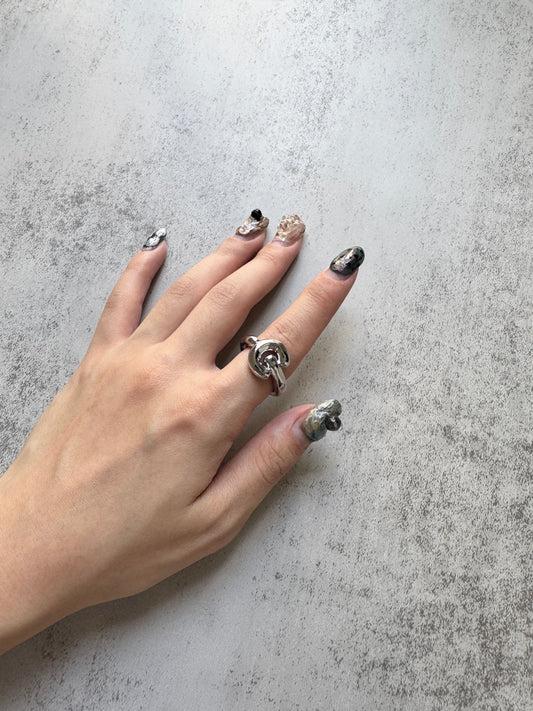 自留!C字形狀簡約RING