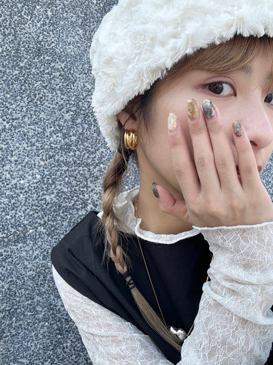 自留推薦款!百撘日常繞圈圈耳環