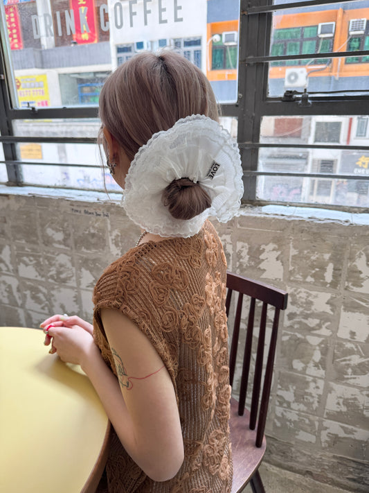 店主推薦! 3層Lace邊邊仙氣髮圈