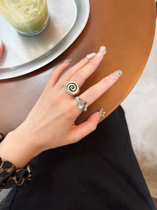 旋轉圓圈開口RING