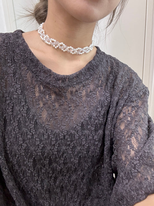 推!珍珠圈圈CHOKER
