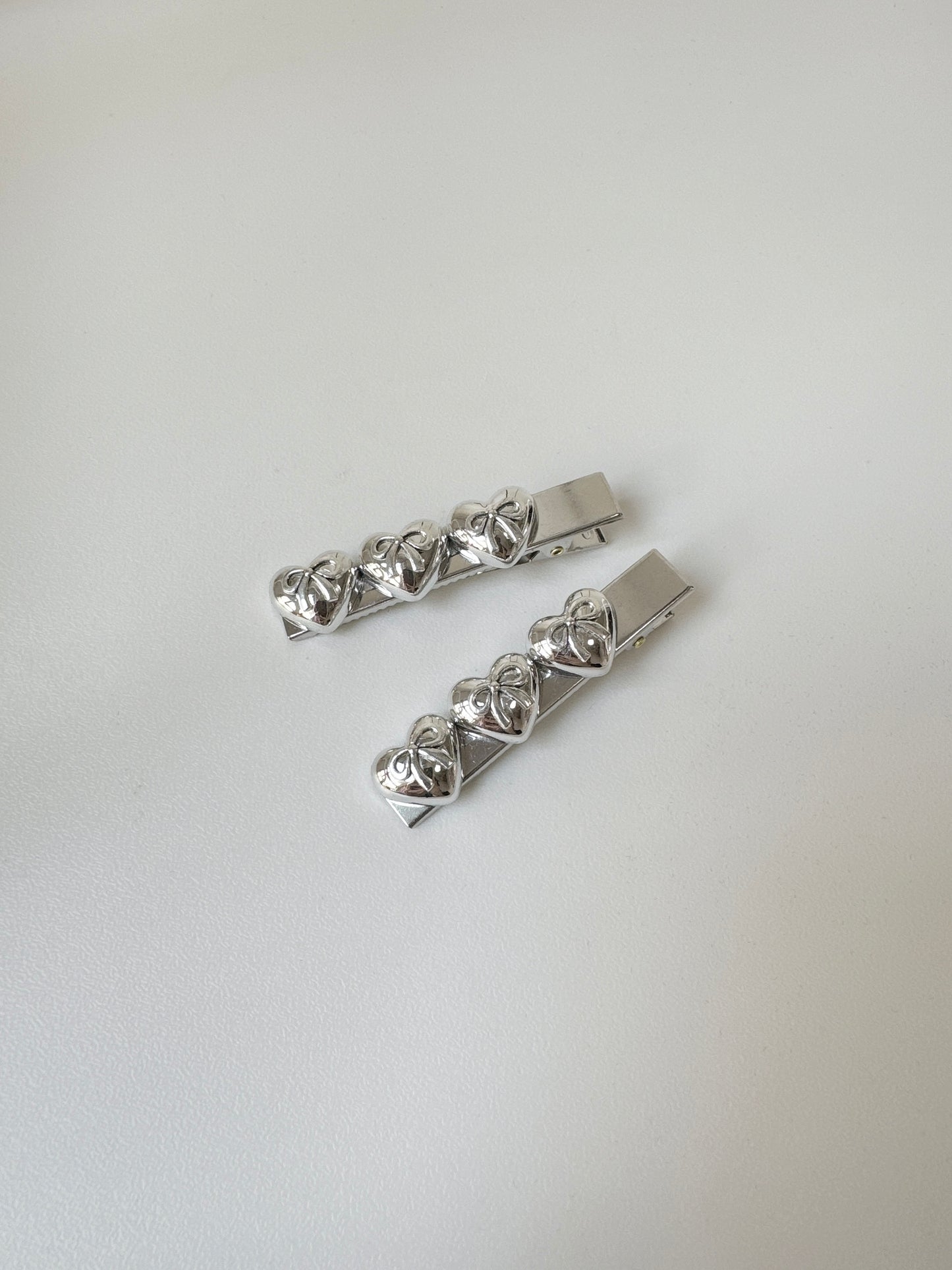 心心蝴蝶結髮夾SET