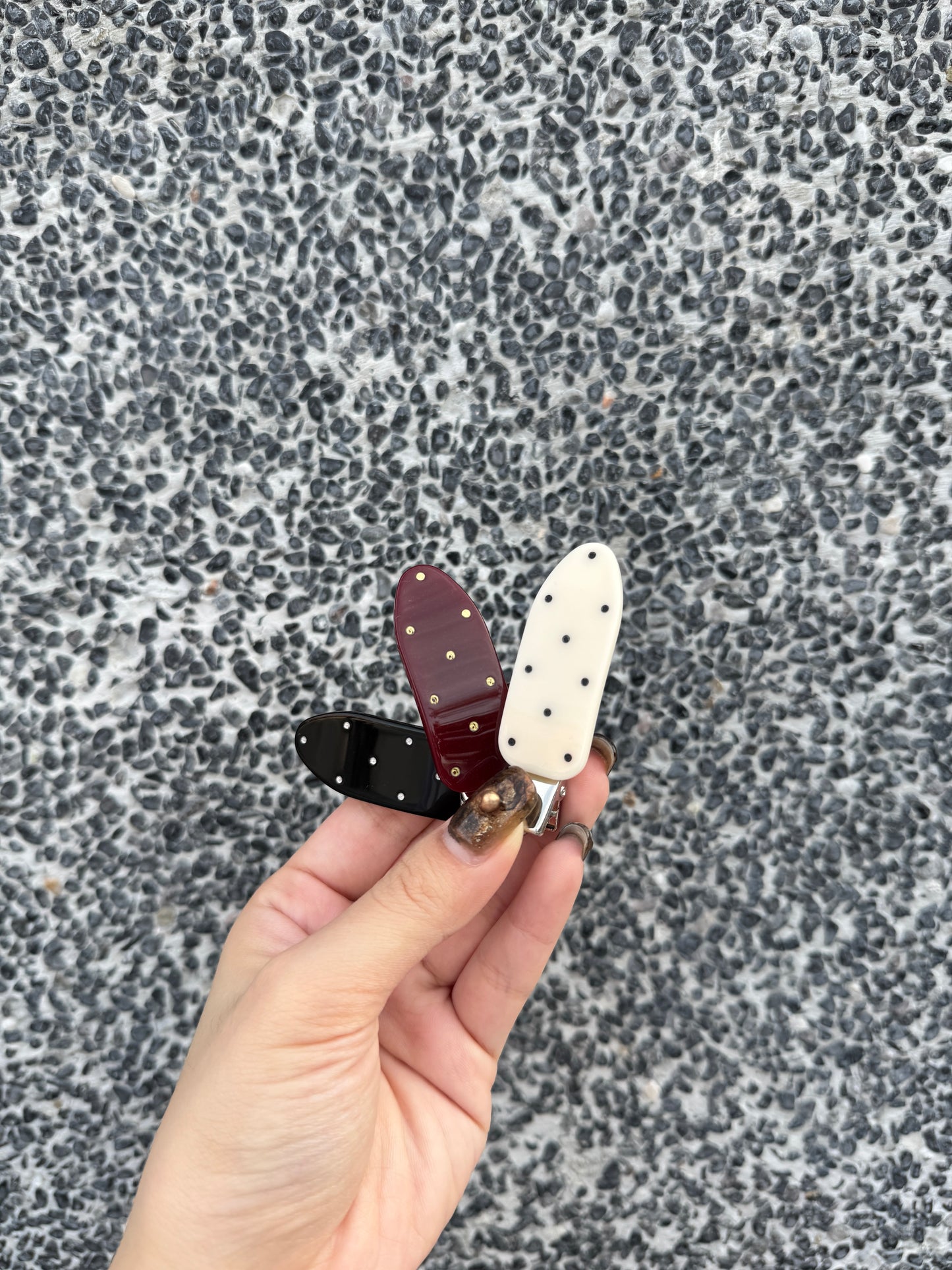 Must have ⸜❤︎⸝波點小髮夾