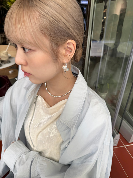 必買造形感波波耳環