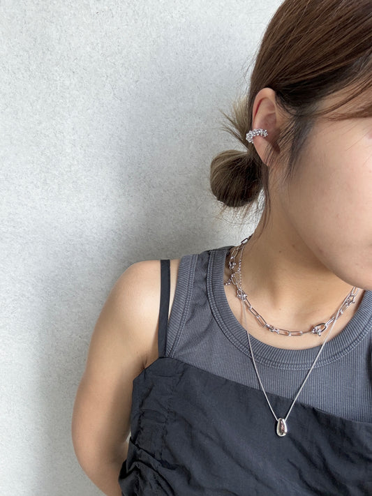 密集珠珠EAR CUFF