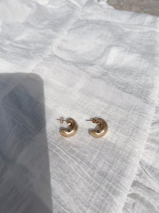 Basic半小彎耳環