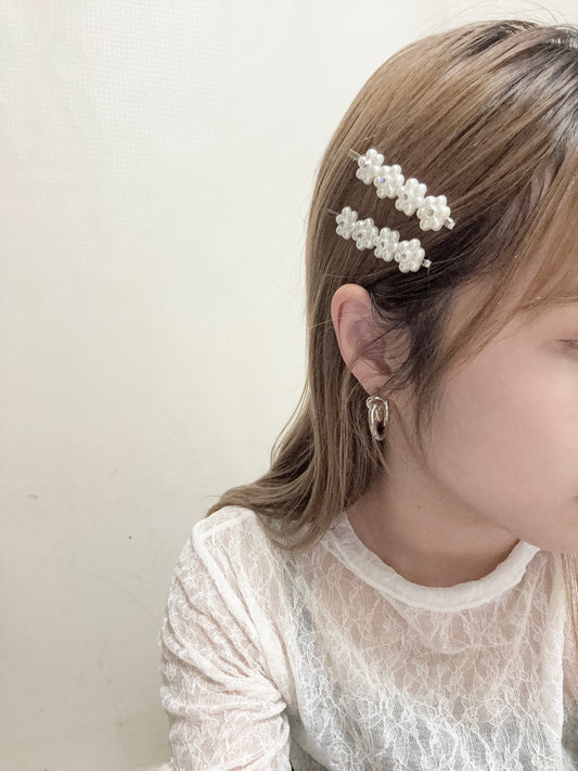 超抵小花花髮夾SET