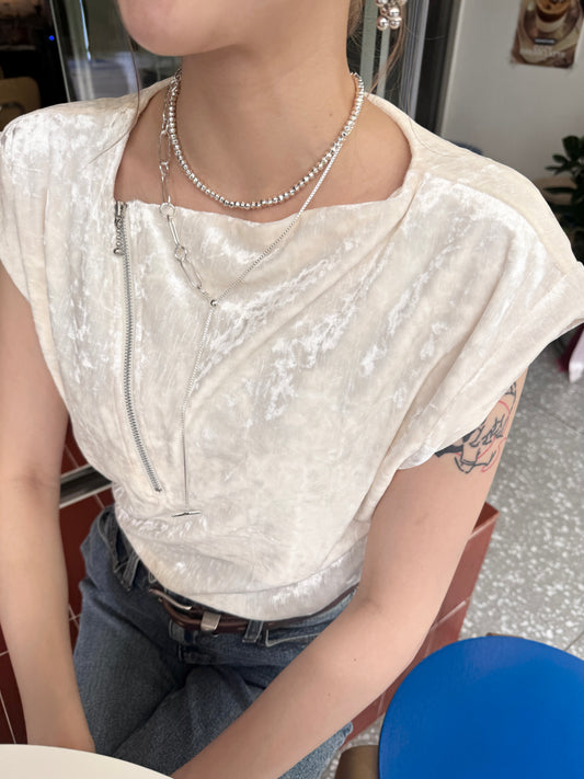 My pick * 質感扣扣長頸鏈