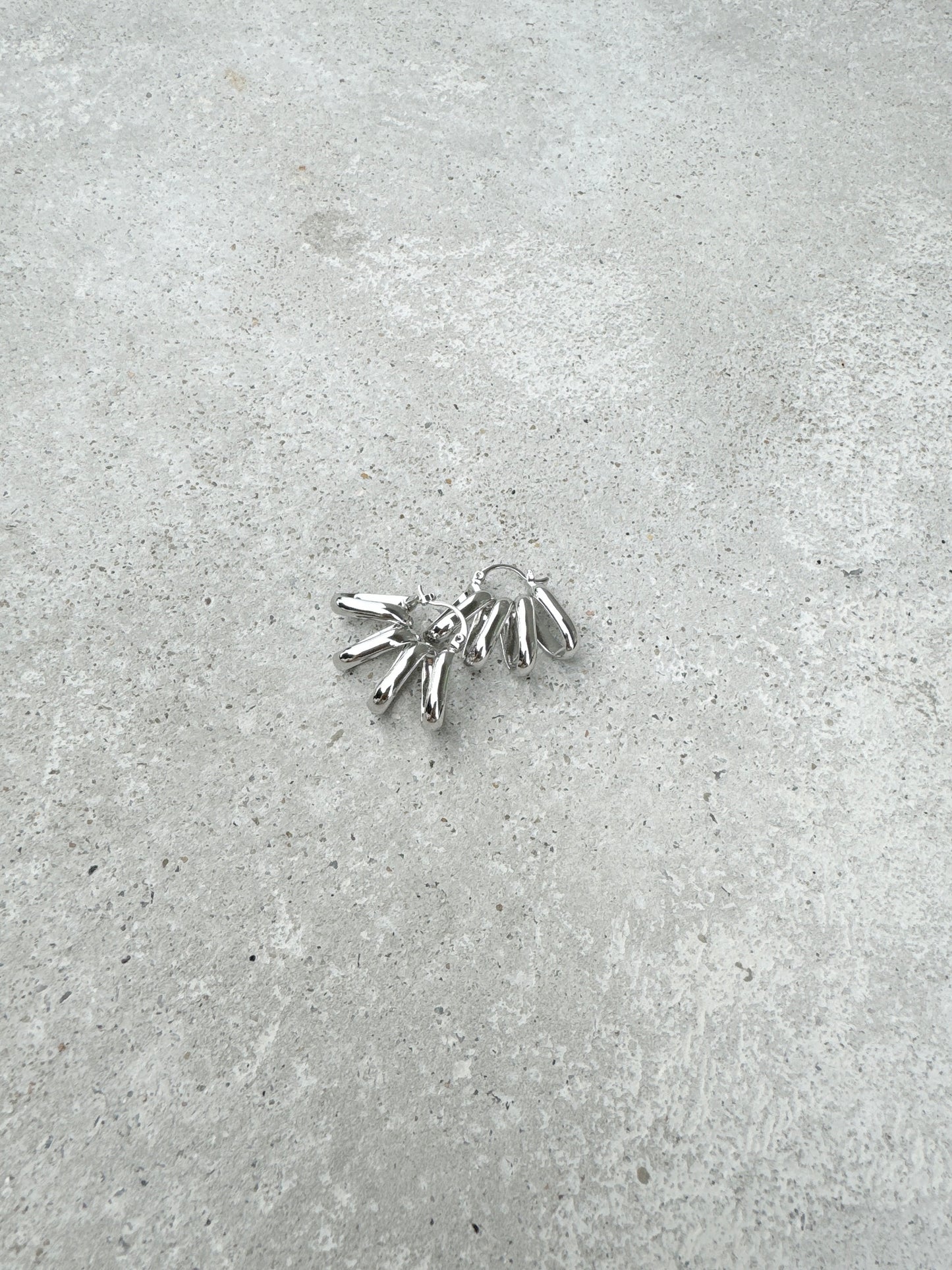 特別圈圈傘型耳環