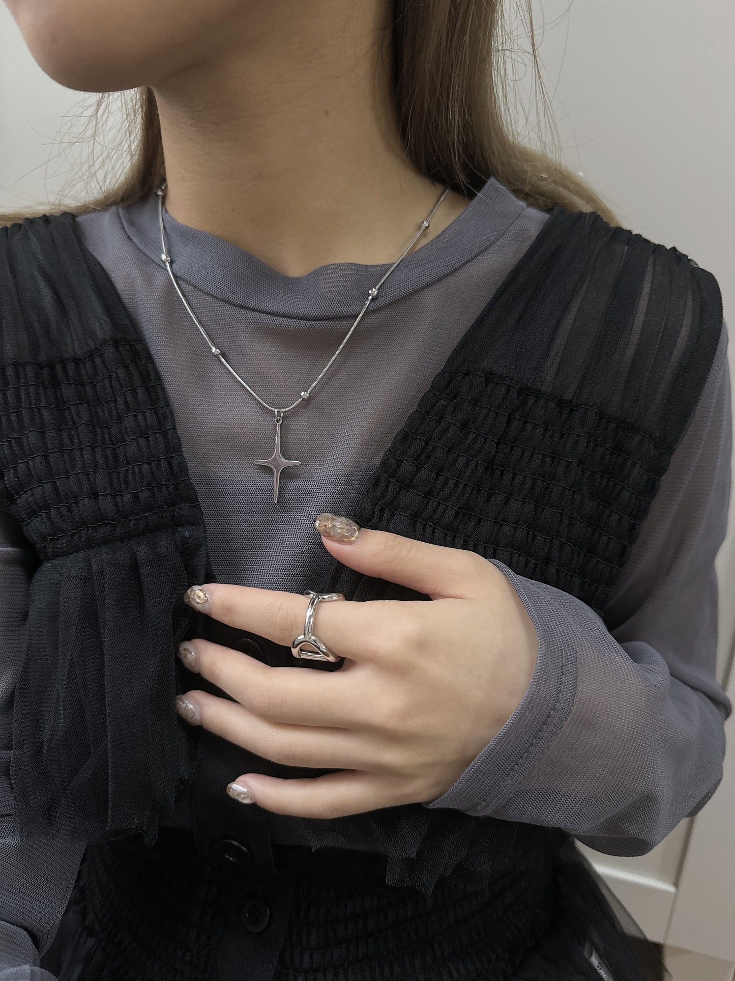 必買!點點星形頸鏈