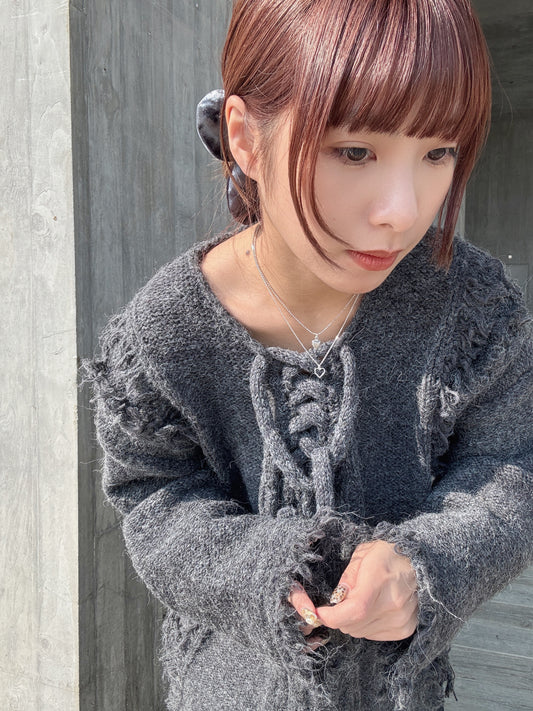 可分開戴!心心頸鏈SET