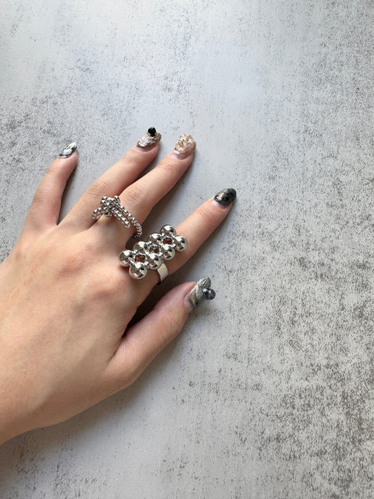 設計感大小拼圈RING