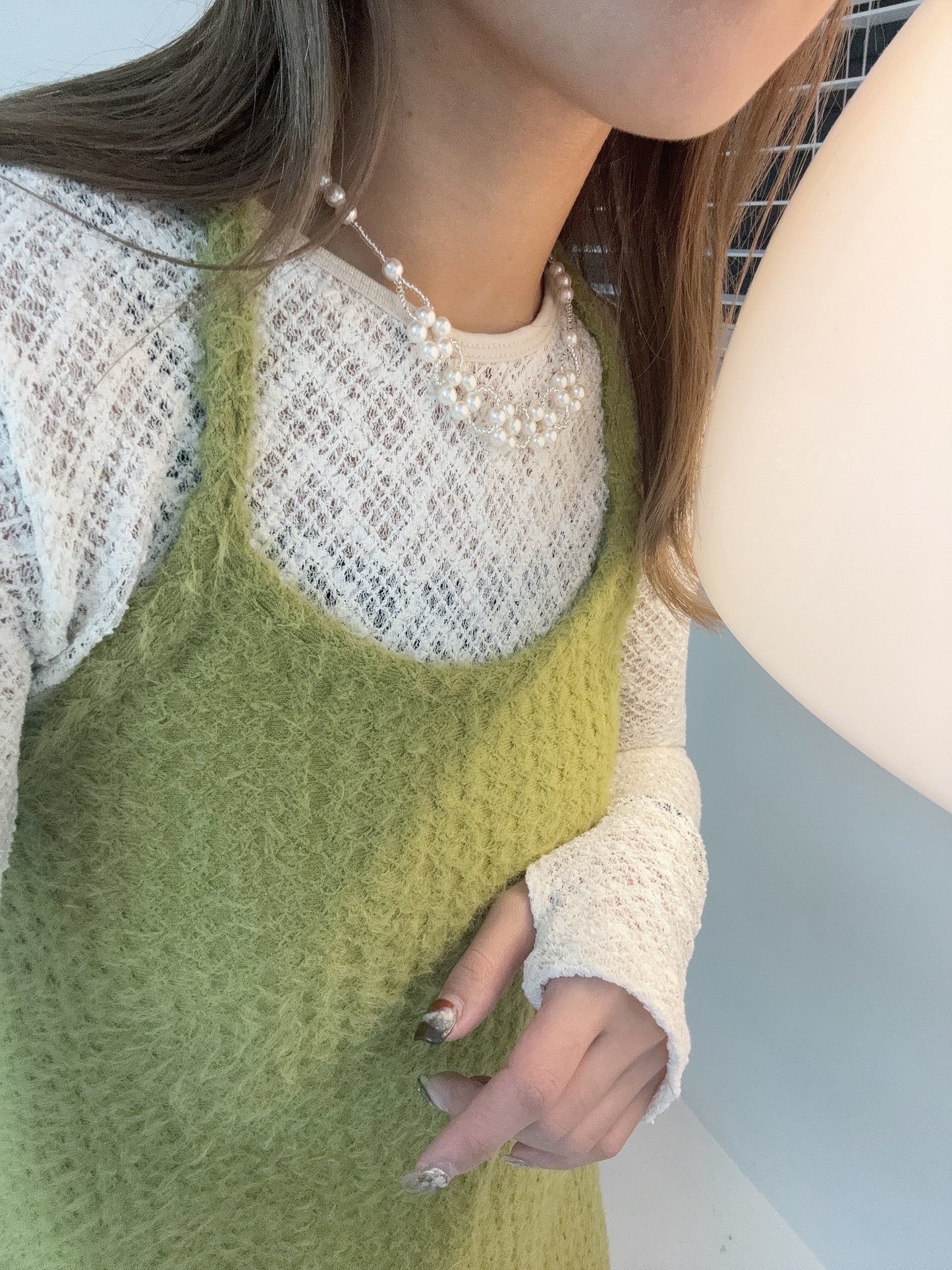 超靚花花珠頸鏈!!!