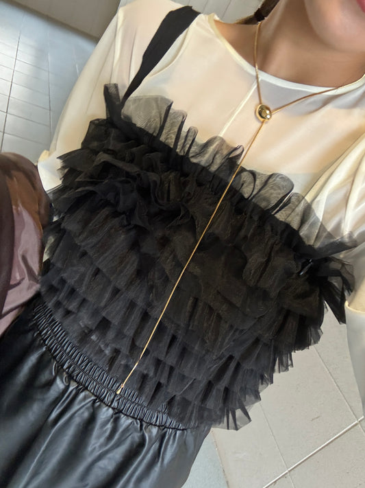 店主自留~日系橢圓長頸鏈