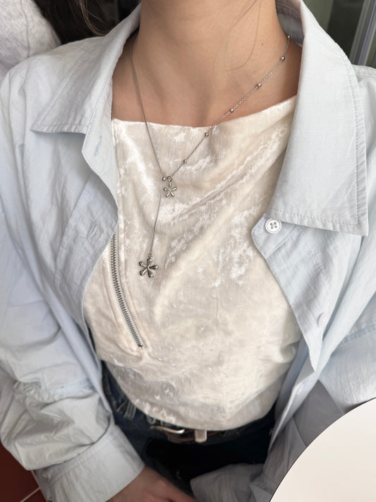 花花x點點可調長頸鏈