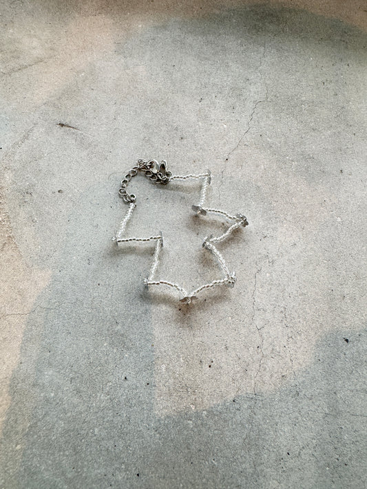 尖尖小花花珠仔手鏈❁⃘*.゚