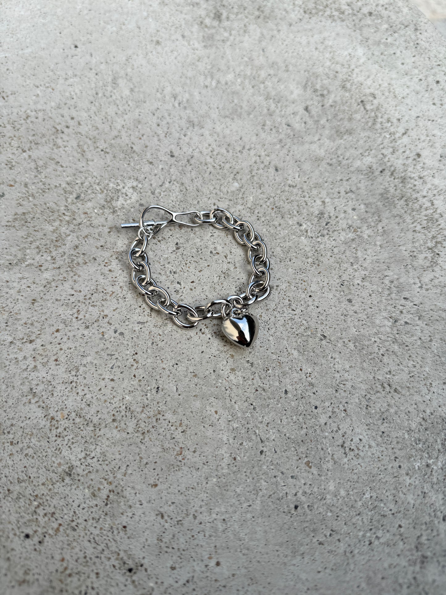 精緻八字扣心心手鏈