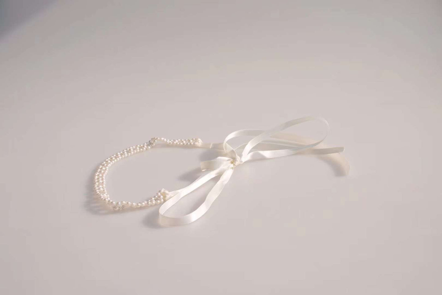 美🪄珍珠蝴蝶結choker