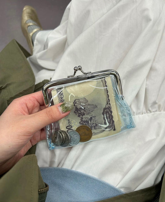 4色入~透明COINS BAG