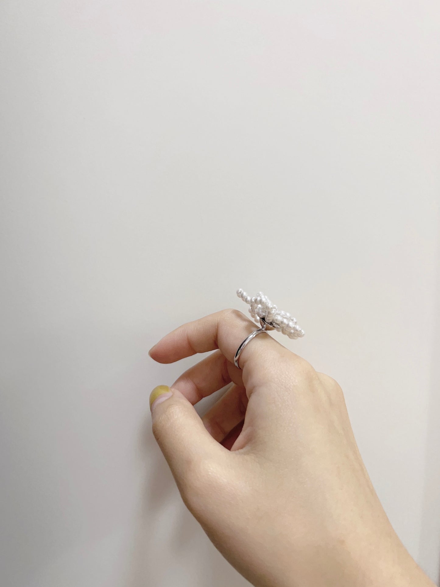 限量 手串花花珍珠RING