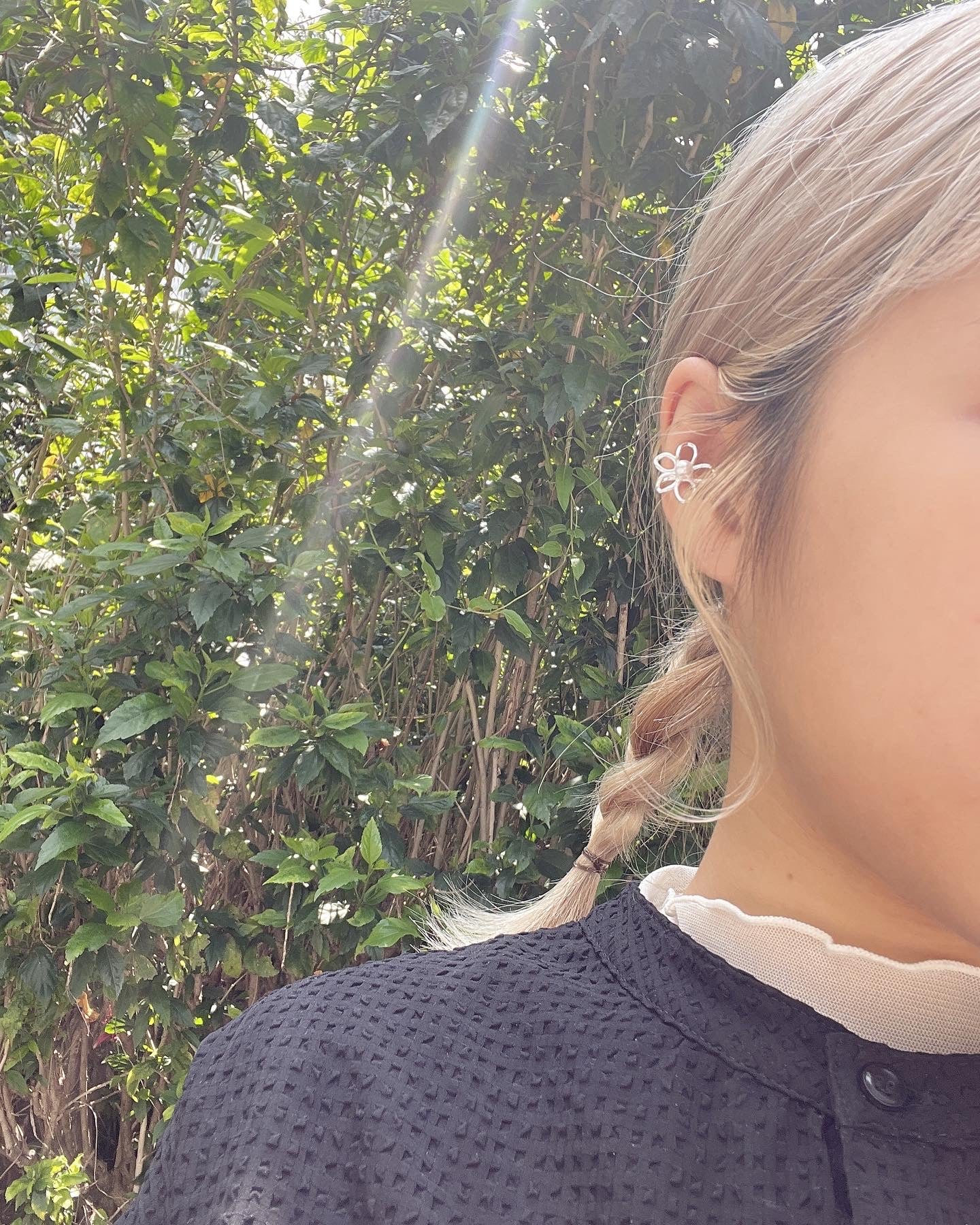 必買~ 花珍珠EAR CUFF