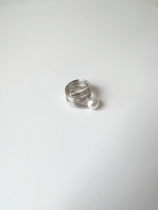 一層一層的珍珠粗RING