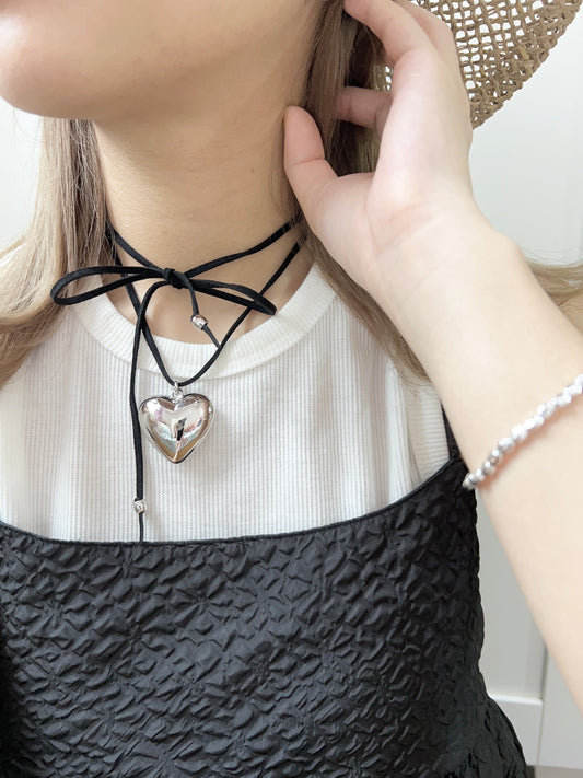 MUST BUY! 大心心可調頸鏈