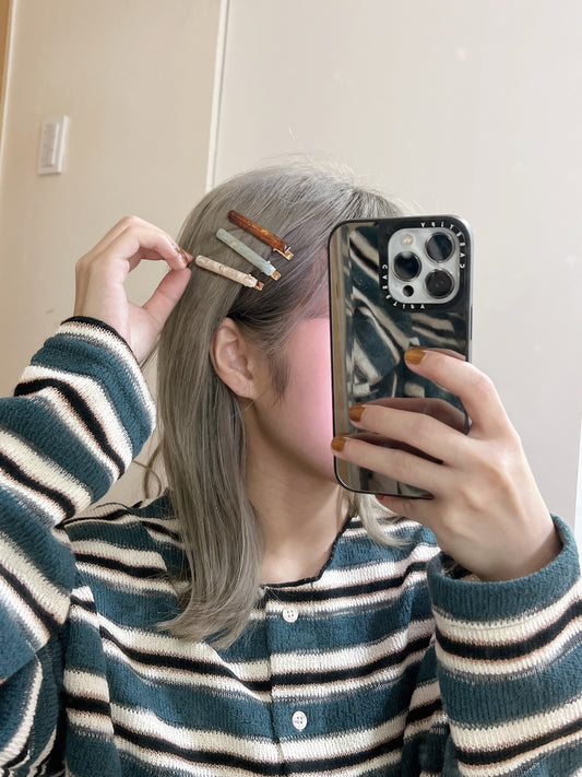 靚靚暈染髮夾SET