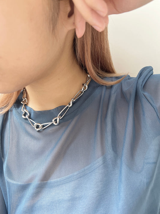 必買款!微波浪扣扣頸鏈